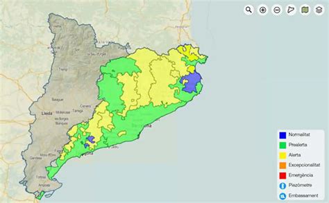 Cataluña amplía la alerta por sequía y ya tiene 301 municipios con