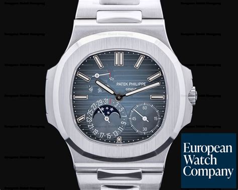 Patek Philippe A Jumbo Nautilus Moonphase Power Reserve