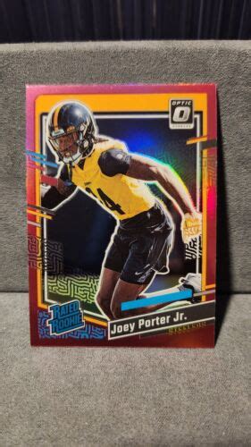 2023 Panini Donruss Rated Rookie Optic Preview Pink Prizm 386 Joey