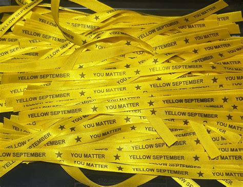 Pulseiras De Cetim Setembro Amarelo Freses Todos Pela Vida