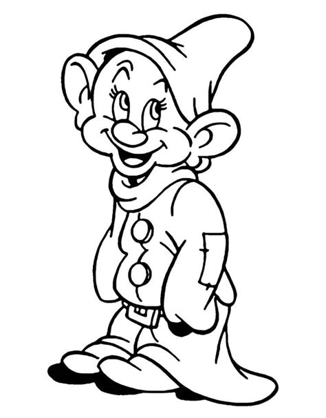 7 Dwarfs Disney Coloring Pages