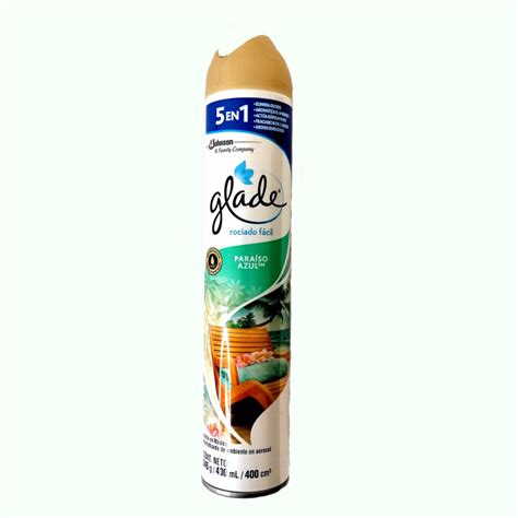 Aromatizante Glade Paraiso Azul Aerosol Ml Coopeagri En L Nea