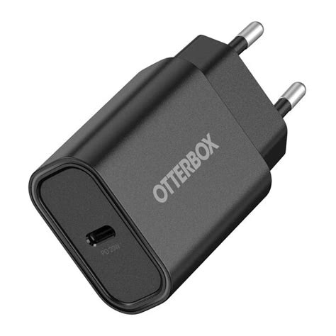 Otterbox Wall Charger 20W USB C PD Fast Charge Musta Suojakalvotukku