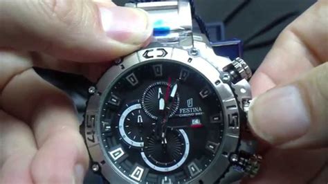 Festina Chrono Bike F16599 3 Black Dial Ashopa Youtube