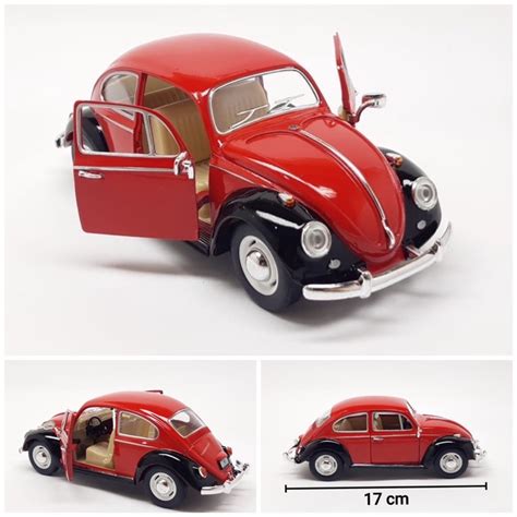 Miniatura Volkswagen Fusca Fusquinha Escala Cm Colecionador