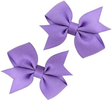 Amazon Baby Hair Bows Clips Fully Lined Grosgrain Boutique Solid