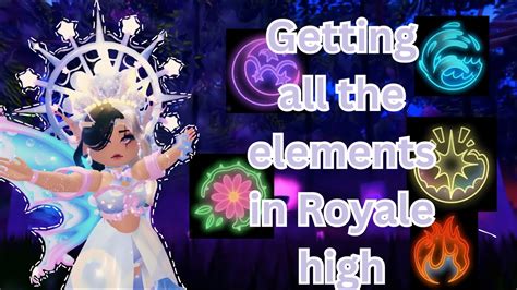 Getting All The Elements In Royale High Beom Bear YouTube