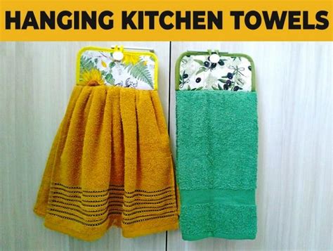 Easy Hanging Tea Towels Easier Designs Susie Harris