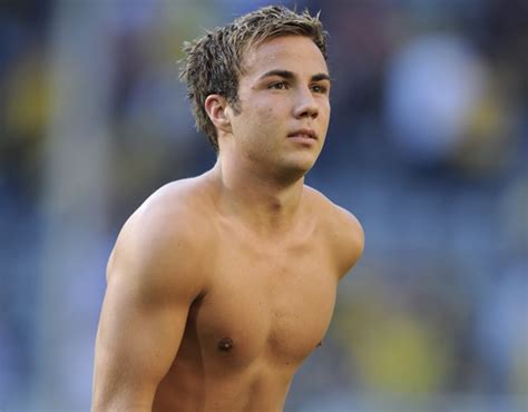 Las fotos de Mario Götze desnudo o casi autor del gol de Alemania en