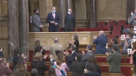 Ovaci N Cerrada En El Parlamento Catal N Al C Nsul General De Ucrania