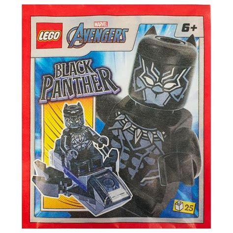 Black Panther With Jet Polybag Lego® Marvel Avengers 242316 Super