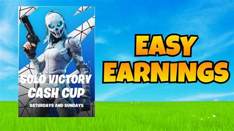 How To Make Earnings In The Solo Victory Cash Cup Youtube