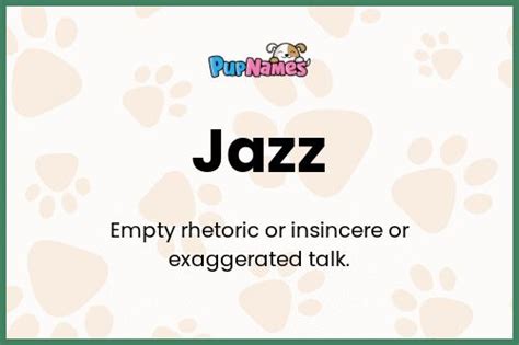 Jazz Nombre De Perro Significado Y Popularidad Pupnames