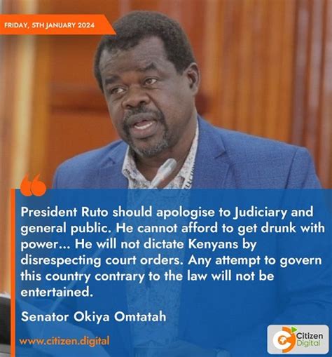 Senator Okiya Omtatah Speaks Out News And Politics Kenya Talk