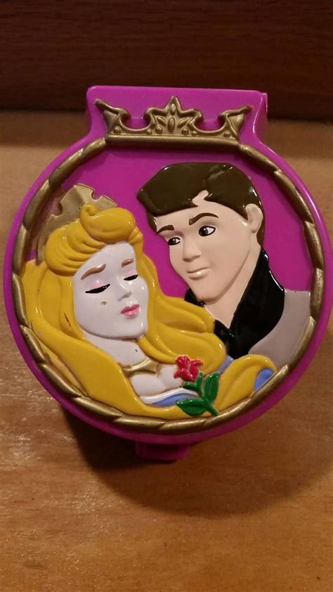 Rare 1996 Vintage Disney Polly Pocket Sleeping Beauty Set Etsy Vintage Disney Disney Polly