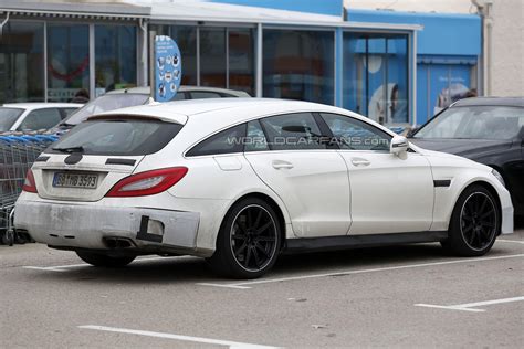 Mercedes Cls 63 Amg Shooting Brake Spy Photos Emercedesbenz