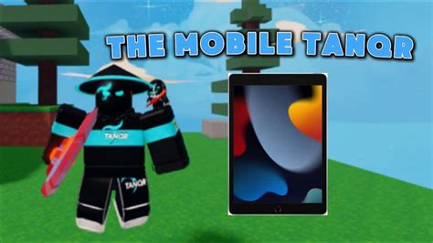 So I Became The Mobile Tanqr Roblox Bedwars Youtube