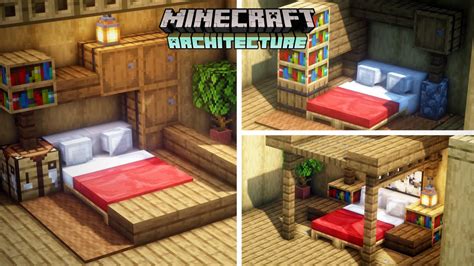 How To Build A Small Bedroom In Minecraft