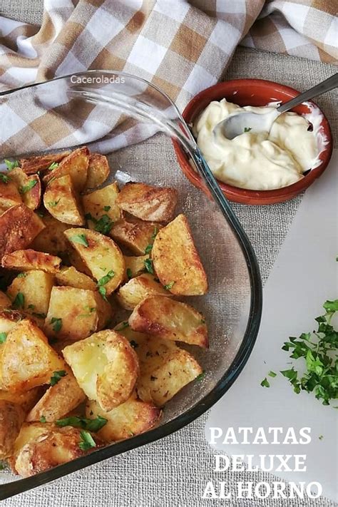 Patatas Deluxe Al Horno Con Especias Muy Crujientes Sabrosas Y