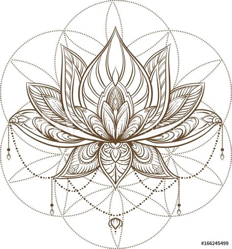 Pin By Lokelani Sarazen On Pyrographics Sacred Geometry Tattoo Lotus