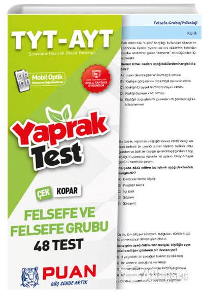 Tyt Ayt Felsefe Ve Felsefe Grubu Yaprak Test Puan Yay Nlar