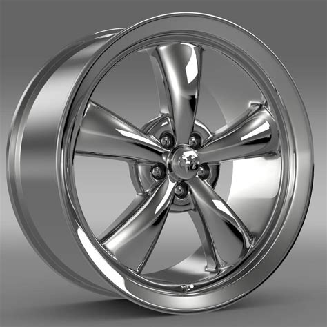 Mopar Dodge Challenger Rim D Model By Creative Idea Studio