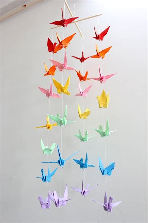 Guide On How To Create A Colorful Rainbow DIY Crane Curtain Video