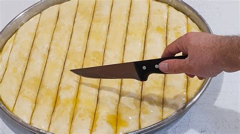 BAYRAMA ÖZEL KOLAY BAKLAVA TARİFİ ÇITIR ÇITIR EL AÇMASI BAKLAVA