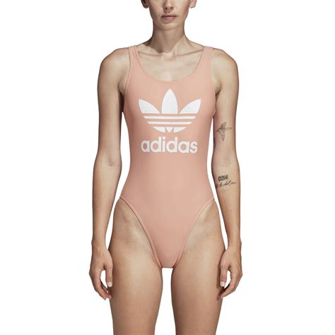 Adidas Originals Trefoil Swimsuit Dust Pink