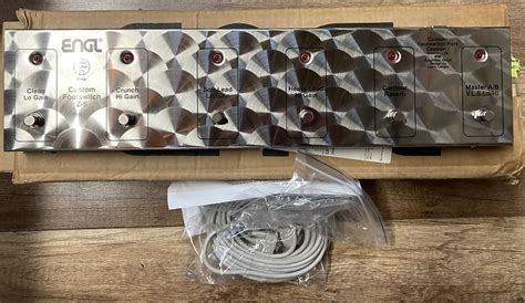 Engl Z 5 4 Button Footswitch Excellent Sku 9122gt Reverb