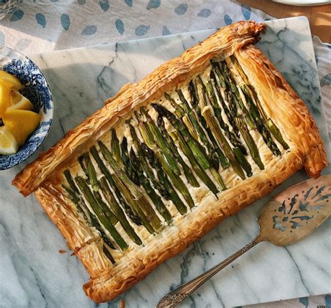 Athens Foods Goat Cheese And Asparagus Phyllo Tart