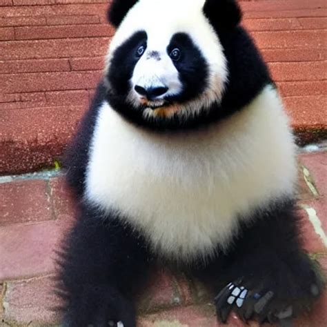 The Fluffiest Featheriest Parrot Panda Ever Stable Diffusion Openart