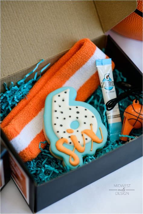 Nike Themed Birthday Party Ideas Favor Shoe Boxes Midwest Meets