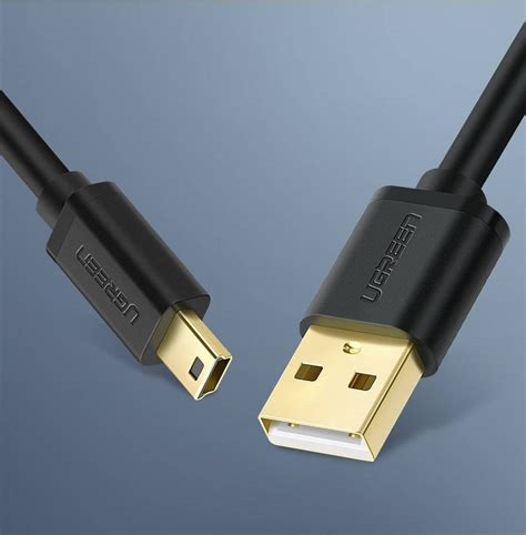 Ugreen Kabel Przew D Usb Mini Usb Mbps M Czarny Us