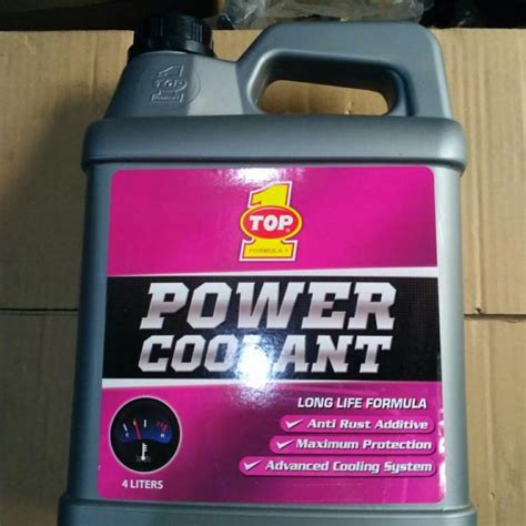 Jual Radiator Coolant Top Power Coolant Pink Liter Shopee Indonesia