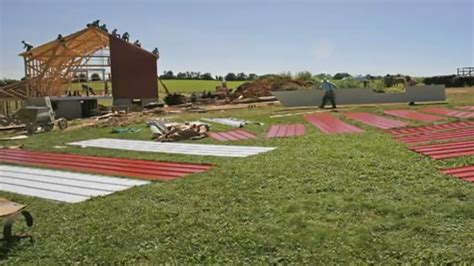 An Amish Barn Raising: 12 Hours In 2 Minutes (Time-Lapse Video) - Amish ...