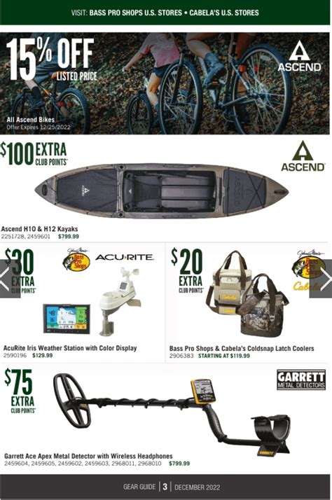 Bass Pro Shops December Gear Guide Dec 01 Dec 31 2022