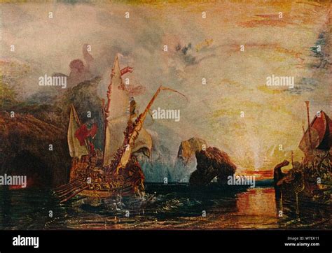 Ulysses Deriding Polyphemus Homers Odyssey 1829 1911 Artist