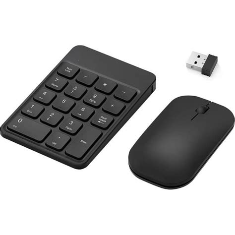 Clavier Num Rique Sans Fil Rechargeable Ultra Mince Connexion Usb