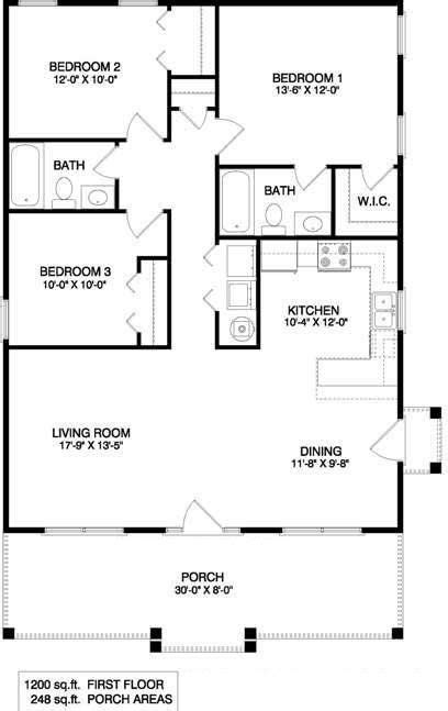 Small 3 2 House Plans Homeplan Cloud