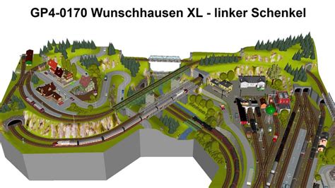 Meises Modelbahncenter Gp C Gleisplan Wunschhausen Xl