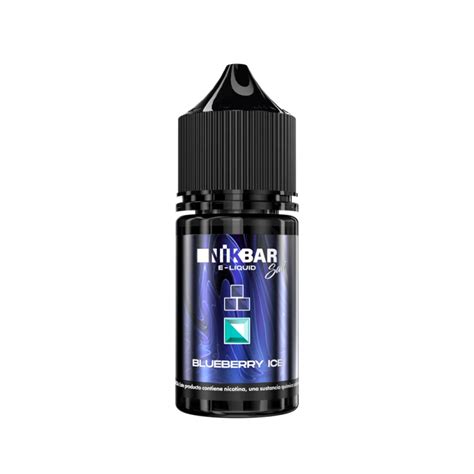 NicSalt NikBar Blueberry 30ml 20mg OnPuffs