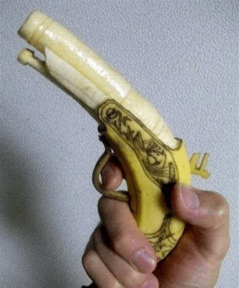 Banana Glock 25 Damage 10 Charisma Once Broken It Turns Into A Trap