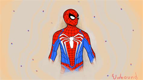 Spiderman (White Spider Suit) Wallpaper by unboundnewgrounds on Newgrounds