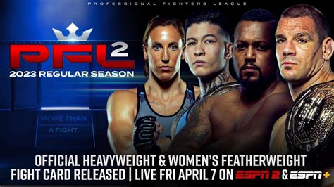 Pfl 2 Regular Season 2023 Fightevents De