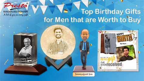 Top Birthday Gifts for Men that are Worth to Buy - Presto Gifts Blog