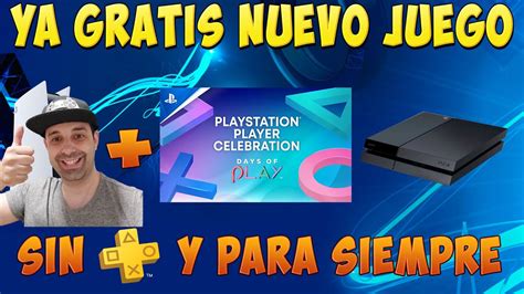 CORRE YA GRATIS Nuevo Juego En PS4 PS5 Sin Plus Y Para Siempre Day