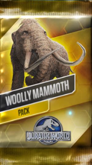 Woolly Mammoth Vip Pack The Jurassic World Wiki