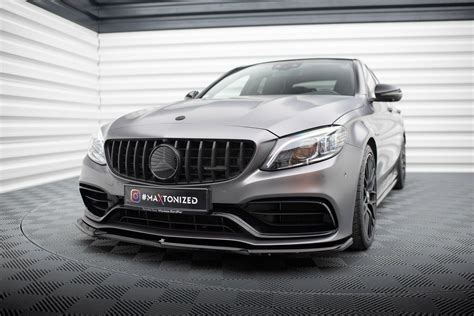 Front Splitter V Mercedes Amg C Sedan Estate W Facelift Our