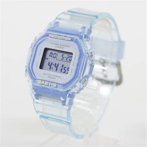 Casio Baby G Bgd Series Bgd Sj Jf Digital Quartz Blue Blue Ebay